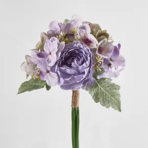 Ranunculus Hydrangea Bouquet Purple by JMC FLORALS, a Plants for sale on Style Sourcebook