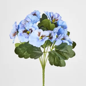 Pansy Bush 32cm Blue by JMC FLORALS, a Plants for sale on Style Sourcebook