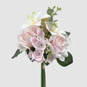 Rose Lily Bouquet Pale Pink by Florabelle Living, a Plants for sale on Style Sourcebook