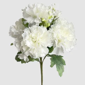 Carnation Bouquet White by Florabelle Living, a Plants for sale on Style Sourcebook