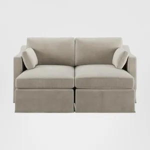 Clovelly Double Chaise Daybed Natural by OneWorld Collection, a Sofas for sale on Style Sourcebook