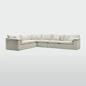 Norfolk 6 Seater Modular Beige by OneWorld Collection, a Sofas for sale on Style Sourcebook