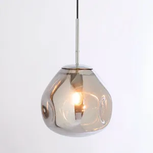 Ziara Ceiling Pendant Chrome by Zaffero, a Pendant Lighting for sale on Style Sourcebook