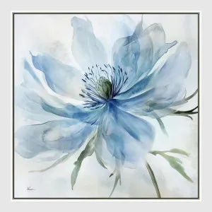 Azure Bloom B Wall Art 82.5 x 82.5cm by Florabelle Living, a Prints for sale on Style Sourcebook
