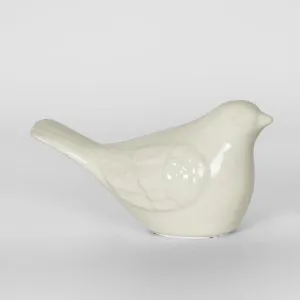 Birdie Ceramic White by Florabelle Living, a Statues & Ornaments for sale on Style Sourcebook
