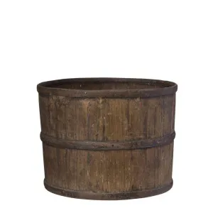 Wooden Bucket by Florabelle Living, a Vases & Jars for sale on Style Sourcebook