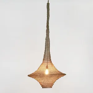 Santa Monica Hanging Lamp Antique Brass by Emac & Lawton, a Pendant Lighting for sale on Style Sourcebook