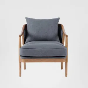 Asteria Armchair Linen Blend by OneWorld Collection, a Chairs for sale on Style Sourcebook