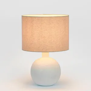 Esta Lamp Small White by MRD Home, a Table & Bedside Lamps for sale on Style Sourcebook