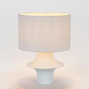 Tyler Lamp Small White by MRD Home, a Table & Bedside Lamps for sale on Style Sourcebook