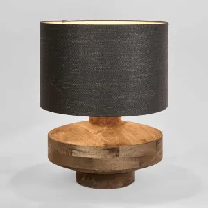 Circa Timber Table Lamp Large Base- Base Only by MRD Home, a Table & Bedside Lamps for sale on Style Sourcebook