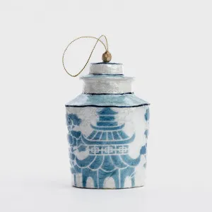 Chinoi Handpainted Capiz Decoration by Vixen & Velvet, a Christmas for sale on Style Sourcebook
