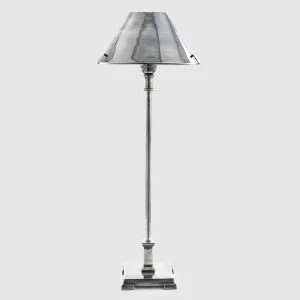 Bruxelles Table Lamp Antique Silver by Emac & Lawton, a Table & Bedside Lamps for sale on Style Sourcebook