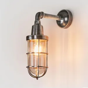 Starboard Outdoor Wall Light Antique Silver by Emac & Lawton, a Wall Lighting for sale on Style Sourcebook