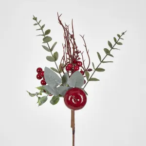 Red Berry pick with Spinning Gum 41cm by JMC FLORALS, a Plants for sale on Style Sourcebook
