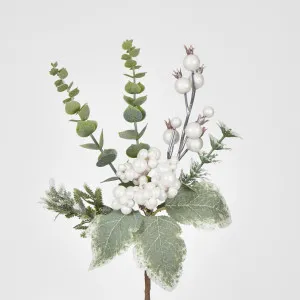 Silver White Berry Pick With Spinning Gum 26cm by JMC FLORALS, a Plants for sale on Style Sourcebook