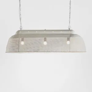 Riva Ceiling Pendant Long Matt White by Zaffero, a Pendant Lighting for sale on Style Sourcebook