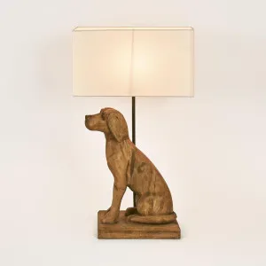 Thelma Table Lamp Base Dark Natural- Base Only by Zaffero, a Table & Bedside Lamps for sale on Style Sourcebook