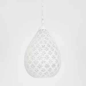 Europa Ceiling Pendant Small White by Zaffero, a Pendant Lighting for sale on Style Sourcebook