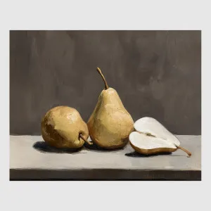 Cut Pear Still Life Wall Art by PERFECT PIECES, a Prints for sale on Style Sourcebook