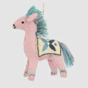 Marrakech Saddled Horse Decoration Pink by Vixen & Velvet, a Christmas for sale on Style Sourcebook