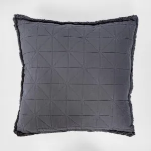 Quilted Cushion Dark Grey by PERFECT PIECES, a Cushions, Decorative Pillows for sale on Style Sourcebook