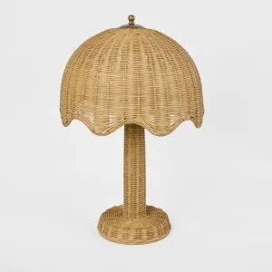 Brolley Rattan Table Lamp by OneWorld Collection, a Table & Bedside Lamps for sale on Style Sourcebook