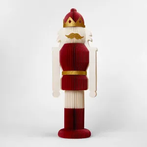 Large Paper Majestic Nutcracker Red & White by Vixen & Velvet, a Christmas for sale on Style Sourcebook