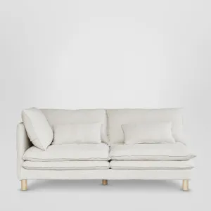 Aura 2str Left Arm Sofa Base with Cover White by MRD Home, a Sofas for sale on Style Sourcebook