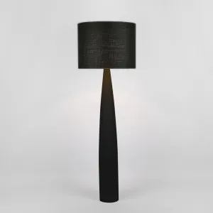 Samson Floor Lamp Base Black and Shade Black by MRD Home, a Floor Lamps for sale on Style Sourcebook
