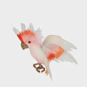 Galah Flying Bird Small Pink White by Vixen & Velvet, a Christmas for sale on Style Sourcebook