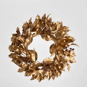Ruman Gilt Berry Wreath Gold by Vixen & Velvet, a Christmas for sale on Style Sourcebook