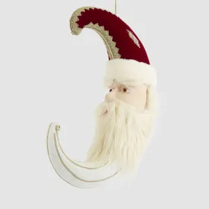 Santa Man in the Moon Decoration by Vixen & Velvet, a Christmas for sale on Style Sourcebook