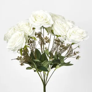Rose Bouquet x 9 White by JMC FLORALS, a Plants for sale on Style Sourcebook