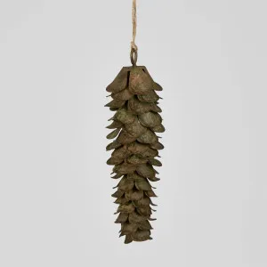 Hanging Pinecone LGE by Vixen & Velvet, a Christmas for sale on Style Sourcebook