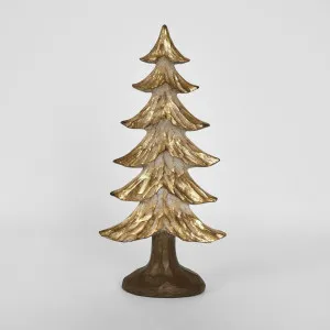 Golden Fir Tree Small by Vixen & Velvet, a Christmas for sale on Style Sourcebook