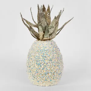 Shimmer Pineapple White LGE by Vixen & Velvet, a Christmas for sale on Style Sourcebook