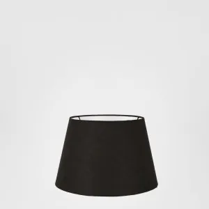 Linen Drum Lamp Shade XXS Black by Emac & Lawton, a Lamp Shades for sale on Style Sourcebook