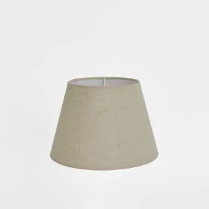 Linen Taper Lamp Shade XS Dark Natural by Emac & Lawton, a Lamp Shades for sale on Style Sourcebook