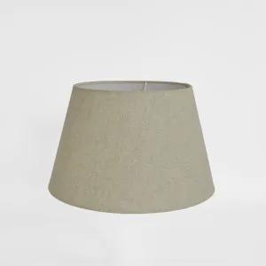 Linen Taper Lamp Shade Small Dark Natural by Emac & Lawton, a Lamp Shades for sale on Style Sourcebook