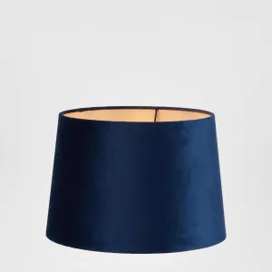 Velvet Drum Lamp Shade Medium Royal Blue by Emac & Lawton, a Lamp Shades for sale on Style Sourcebook