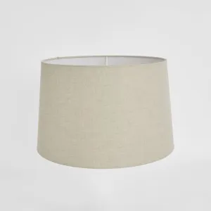 Linen Drum Lamp Shade Medium Light Natural by Emac & Lawton, a Lamp Shades for sale on Style Sourcebook