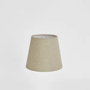 Linen Taper Lamp Shade XXXS Dark Natural by Emac & Lawton, a Lamp Shades for sale on Style Sourcebook