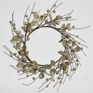Assive Bead Wreath Blue by Vixen & Velvet, a Christmas for sale on Style Sourcebook