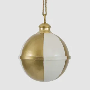 Melody Bell Gold & White 25cm by Vixen & Velvet, a Christmas for sale on Style Sourcebook