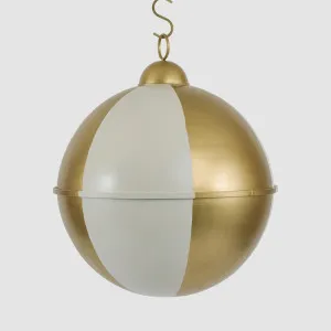 Melody Bell Gold & White 60cm by Vixen & Velvet, a Christmas for sale on Style Sourcebook