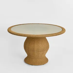 Cassius Round Dining Table Natural Outdoor 120cm by OneWorld Collection, a Dining Tables for sale on Style Sourcebook