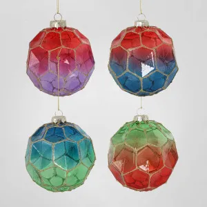 Hyve Boxed Set of 4 Baubles by Vixen & Velvet, a Christmas for sale on Style Sourcebook