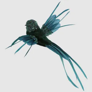 Venda Clip on Bird Green by Vixen & Velvet, a Christmas for sale on Style Sourcebook