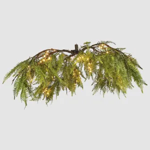Daintree LED Hanging Fern Large by Vixen & Velvet, a Christmas for sale on Style Sourcebook